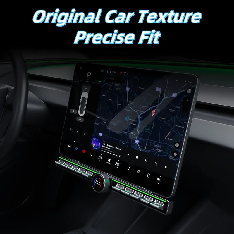 For Tesla Model 3 Physical Control Button Multi-function Center Control Panel Switch Buttons  Interior Accessories Motification