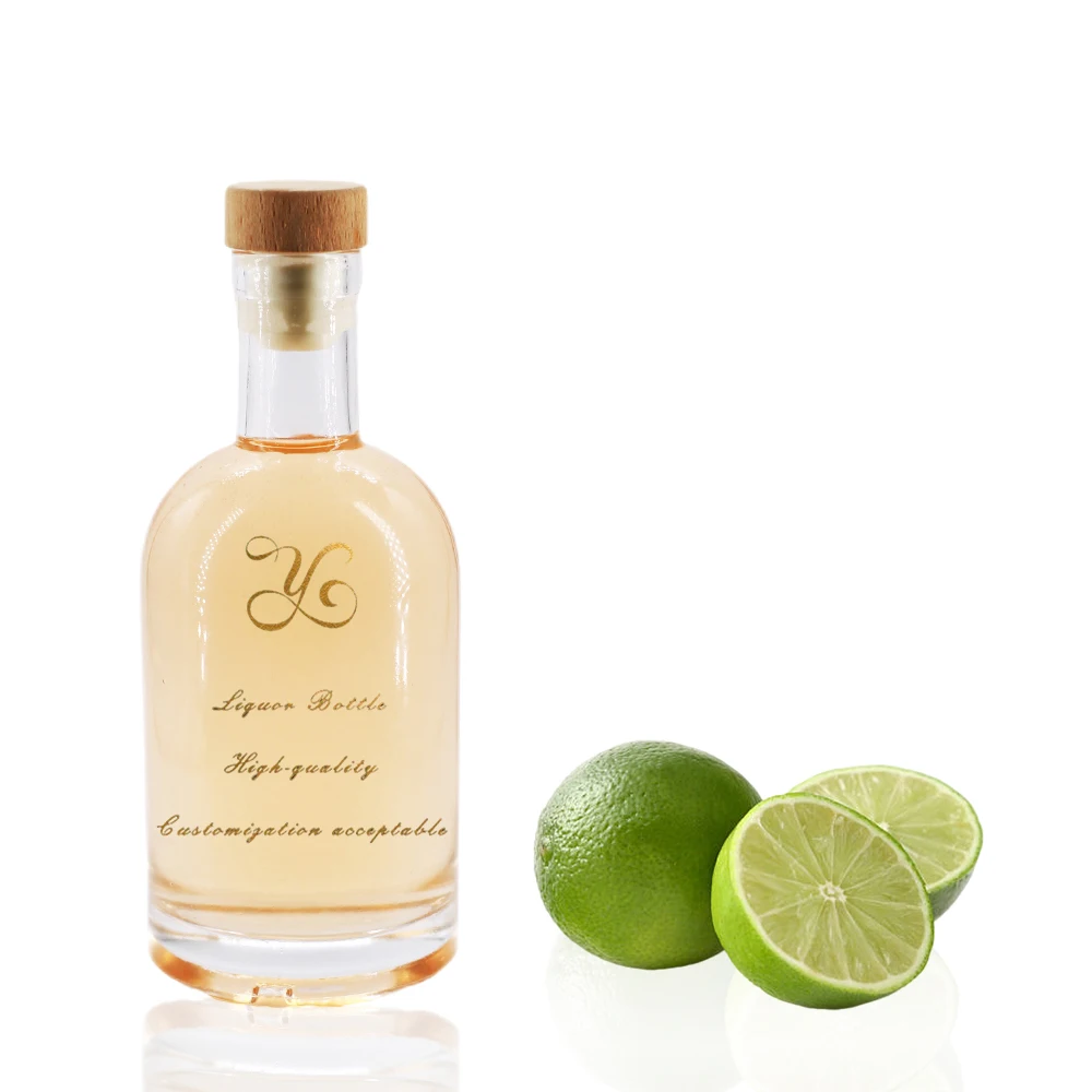 Premium Empty Cylinder Spirit Glass 750ml Whisky Vodka Liquor Bottle Frosting 730ml 500ml Vodka Wine Glass Bottle