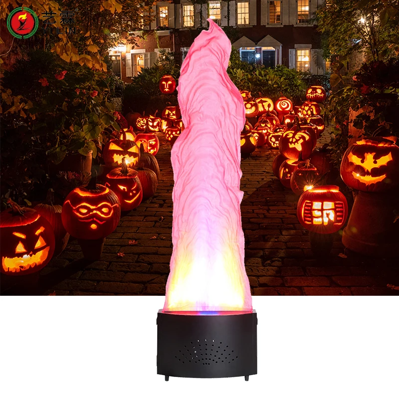 Stage Party Bar Silk Flame Light Atmosphere Equipment Factory Artificial Fire Flame Effect Light LED Fire Flame Lamp