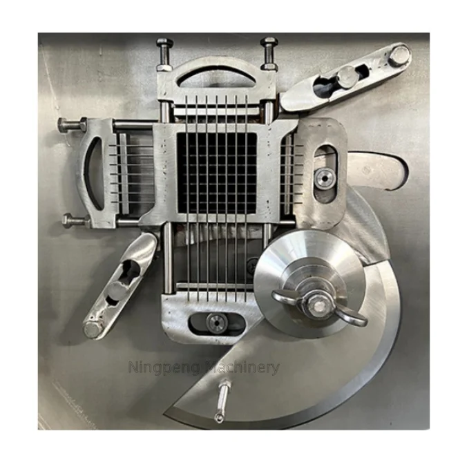 e commercial frozen meat cube cutting machine for cutting meat into cubes