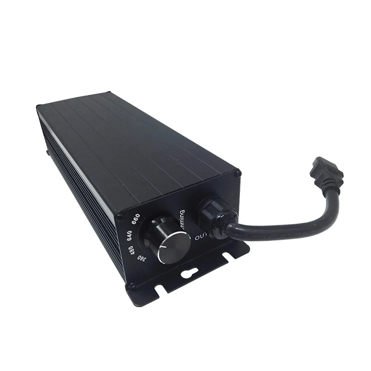 
600 Watt Digital Dimmable Electronic Ballast 120v 240v for HPS MH Grow Light Bulb Lamp 