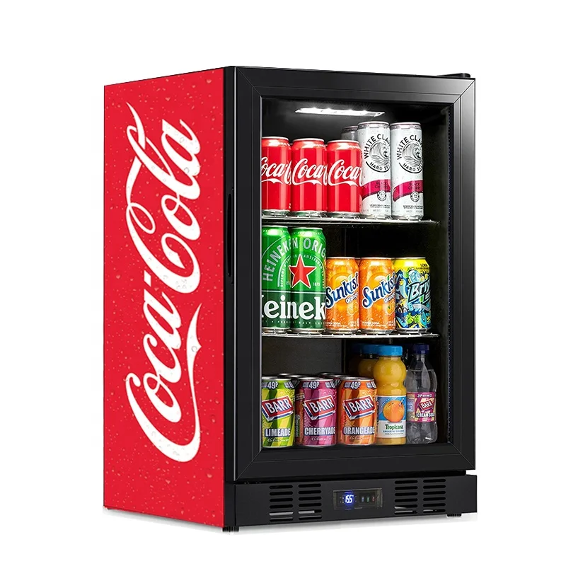 Однодверный кулер для бутылок, 108л