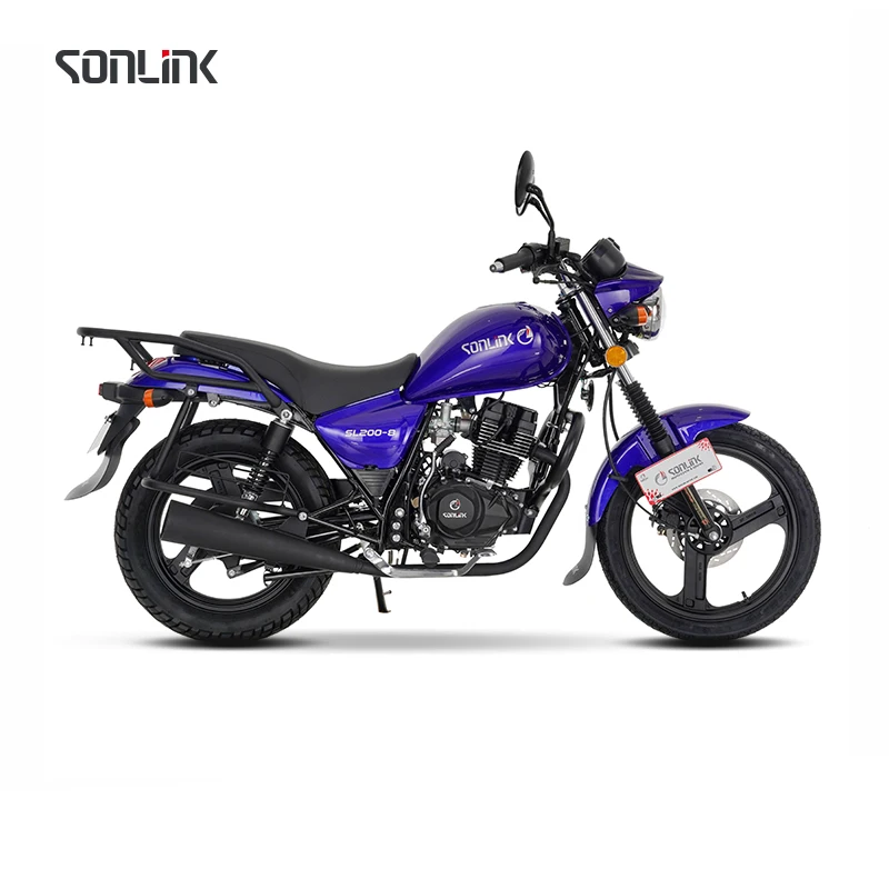 Sonlink China Customizable  Air Cooling GN Type Moto 200/250 cc Diesel Petrol Motorcycle