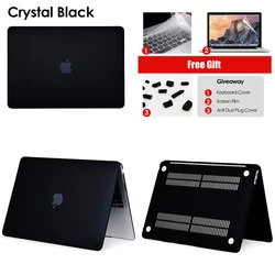 Computer Hardware & Software Crystal macbook case air m1 chip pro retina 11 12 13 15 inch laptop cover touch id a2337 a2338 a21