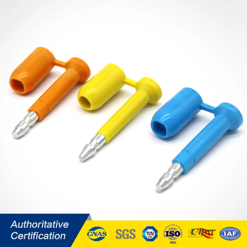 Heavy Duty Steel Security Bolt Seal ISO Certified Anti-Tamper Proof Container Seal for Bottle and Container Packing
