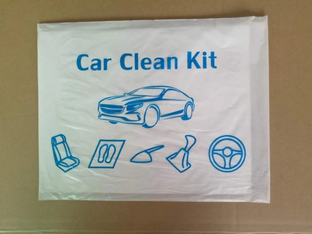 5-in-1 Disposable Car Interior Protection Kit Display Box of 50