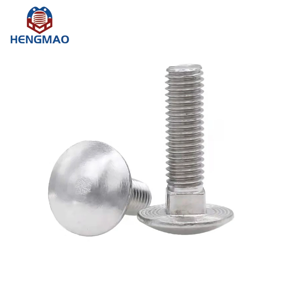 High Quality AISI304 AISI316 DIN603 Mushroom Head Carriage Bolt