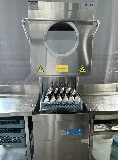 Hot-Selling Smart & Automatic Electric Open-Type Dishwashers Stainless Steel Housing for Household and Restaurant/Hotel Use