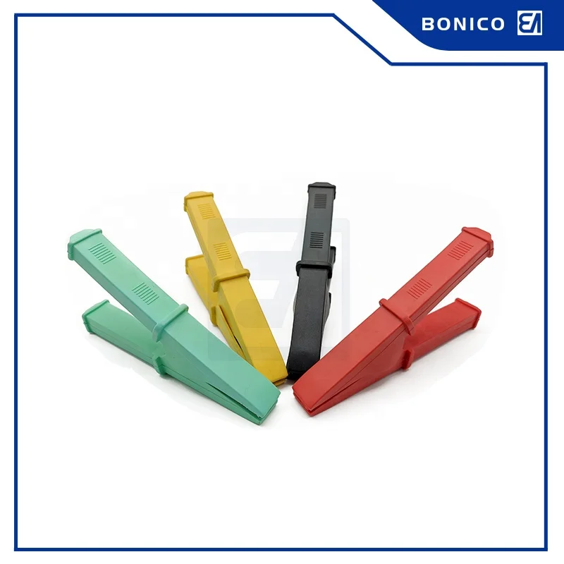 200A 117 мм пластиковая крышка никелированная латунь полностью изолированная тестовая зажим для батареи