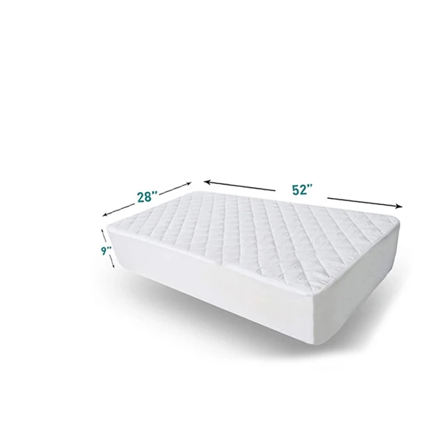 
Anti Dust Mite Fitted Sheet Baby Bed Cover Waterproof Mattress Protector 