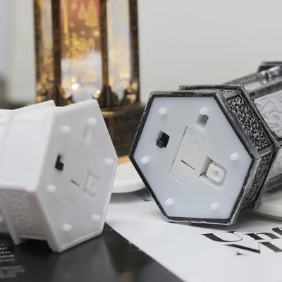 2022 Ramadan Decorations Lamp Eid Mubarak Custom Wind Lamp Crafts Arabian Lantern Holiday Lighting Ramadan Gifts Crafts