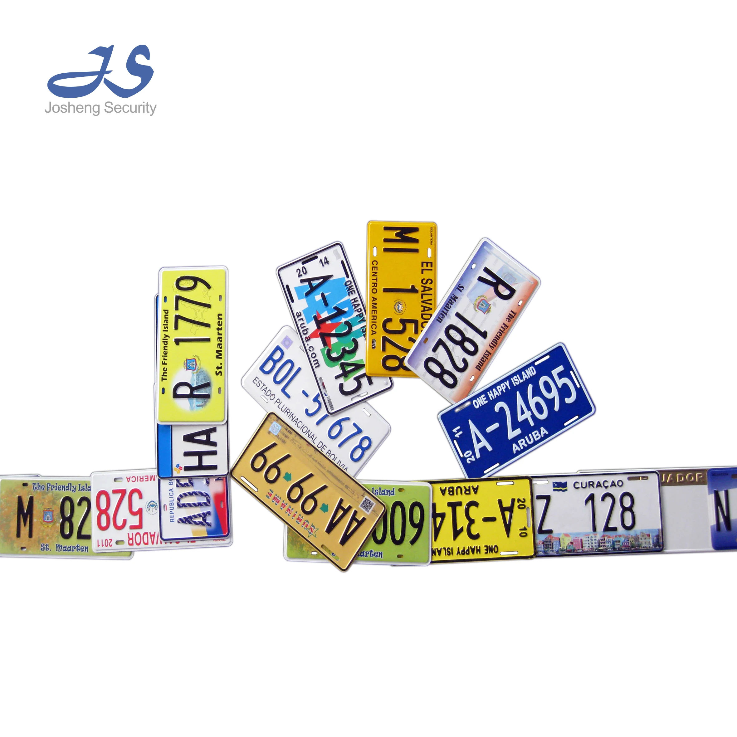 High Quality Custom Logo Embossed motorcycle Plates, Vehicles Embossing Number plates, High Security Car License plates