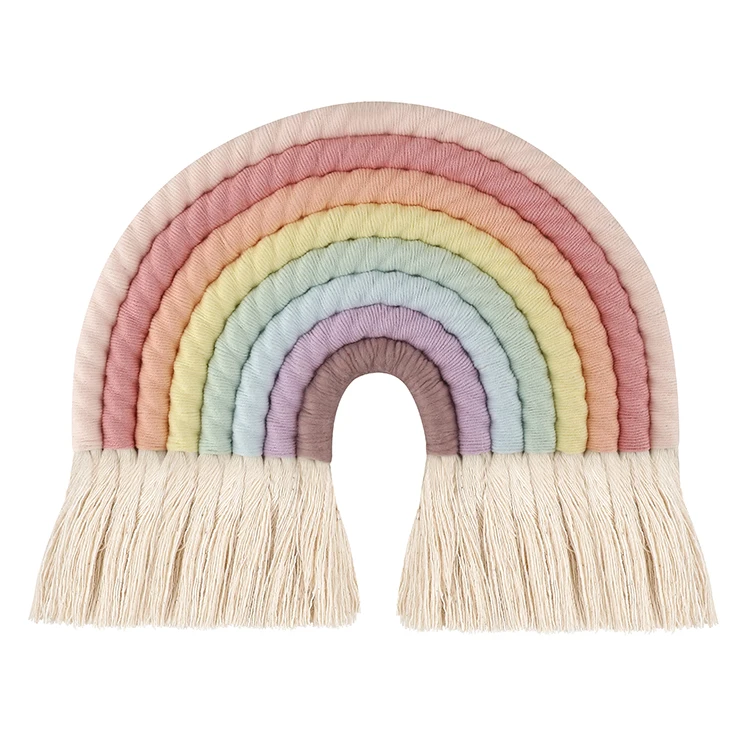 2021 New Design Nordic Rainbow Wall Hanging Home Decoration For Christmas