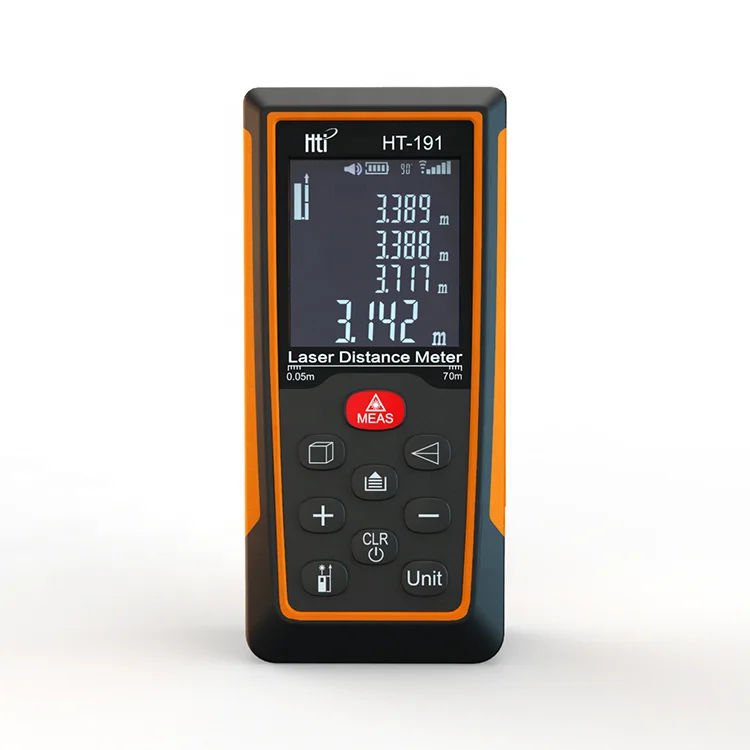 XINTEST 2021 горяч-продавая Высокая точность оцифровать ЖК-дисплей лазерный дальномер HT-192 широко используется для измерения расстояния