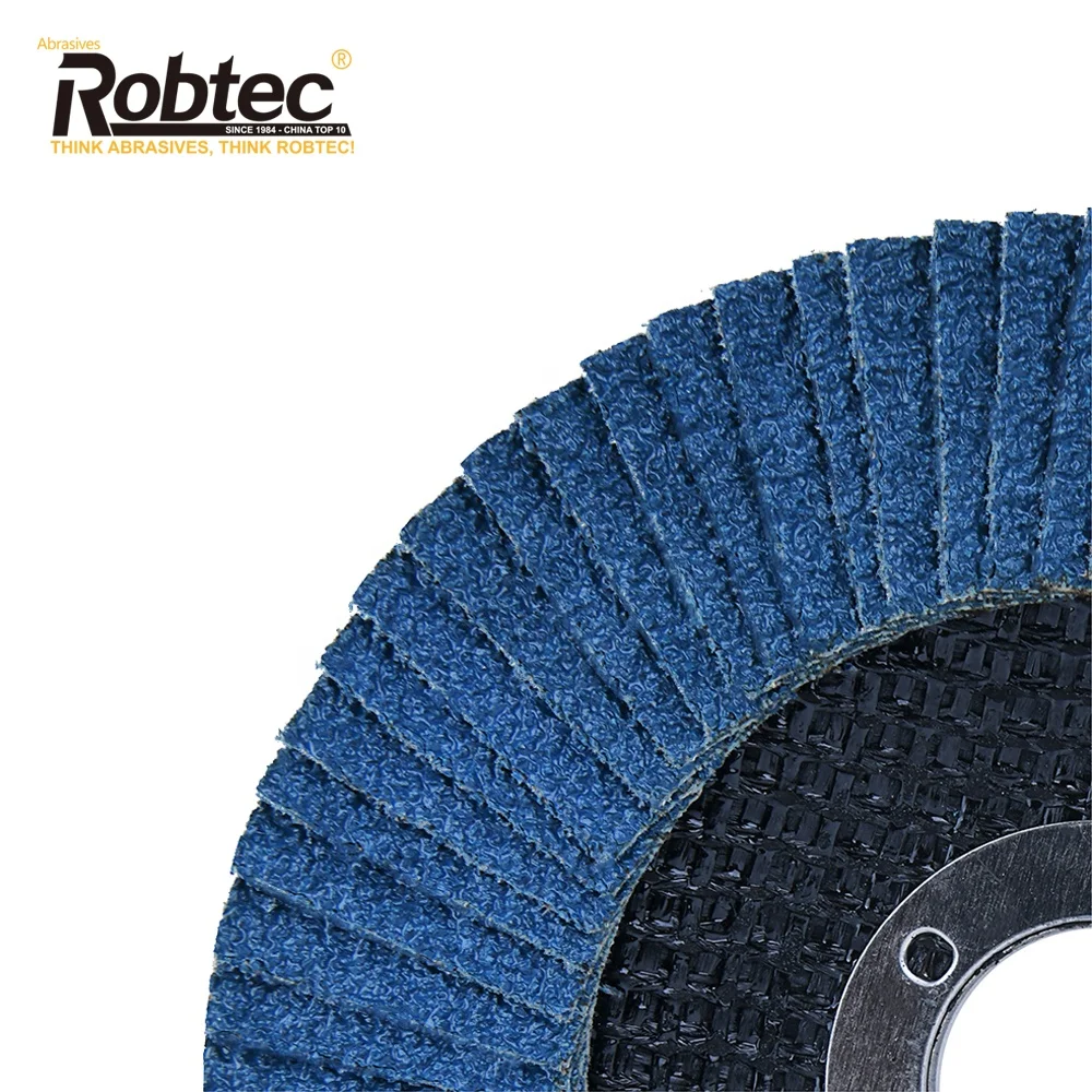 120 Grit High Density Zirconia Alumina Flat Flap Disc Grinding Sanding Sandpaper Wheels