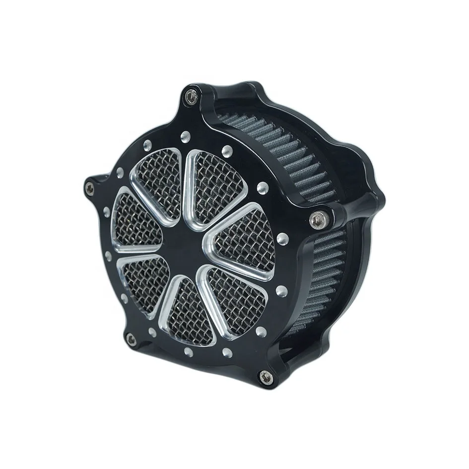 REALZION Motorcycle Spare Parts Air Cleaner Intake Air Filter Accessories For Harley Davidson Touring Road King