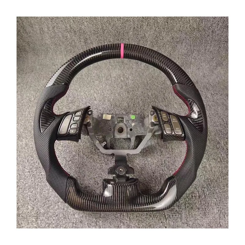 Replacement For Mazda 6 Mazda6 Atenza Leather Real Carbon Fiber Steering Wheel 2017-2019