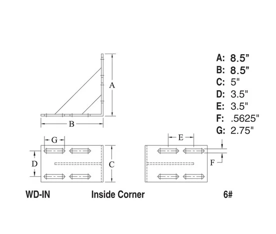 Standard Fountain Floating Boat Fasteners Dock Parts Hardware Metal Bracket Accessories From China Manufacture