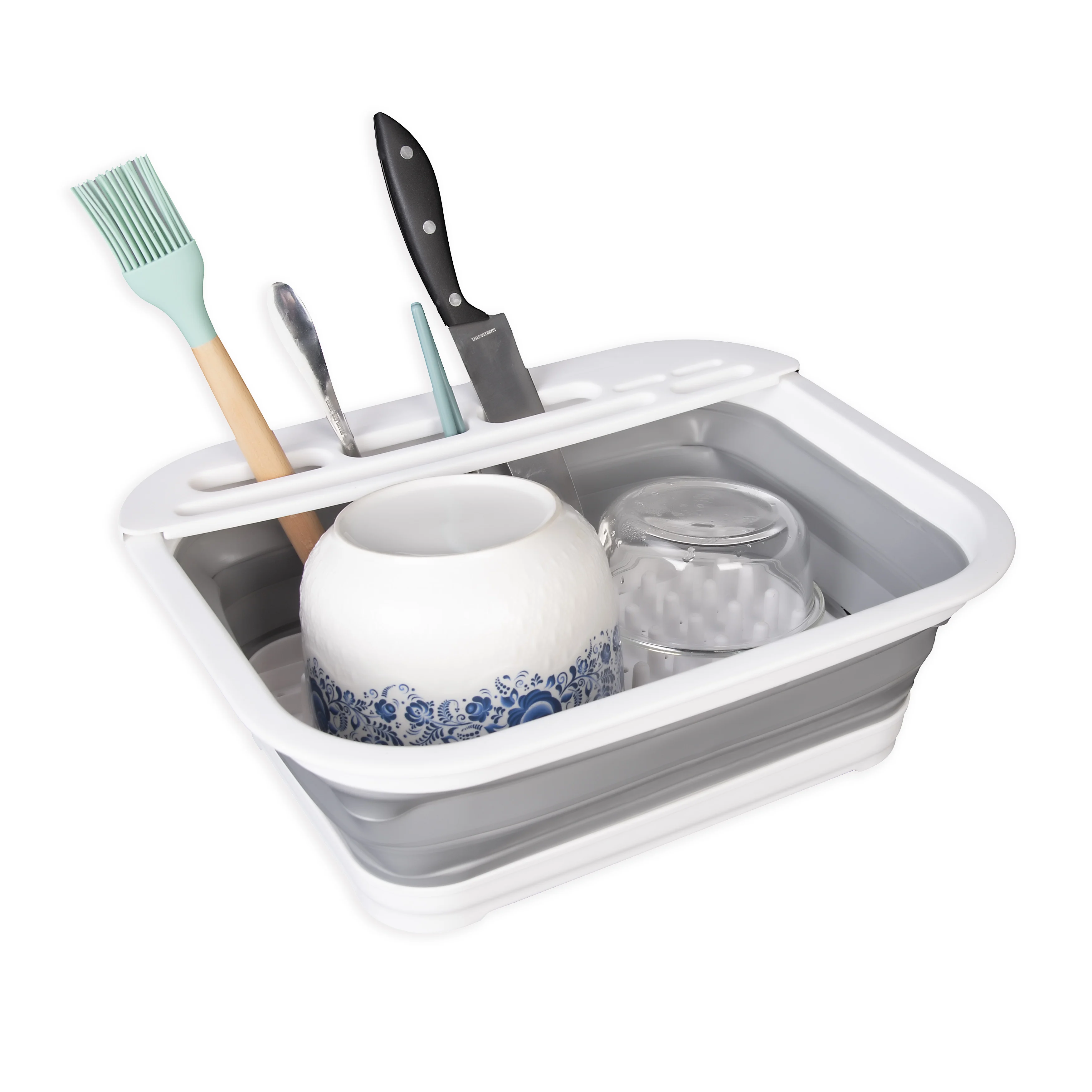 Multifunctional Kitchen Vegetable Washing Dish Drainer