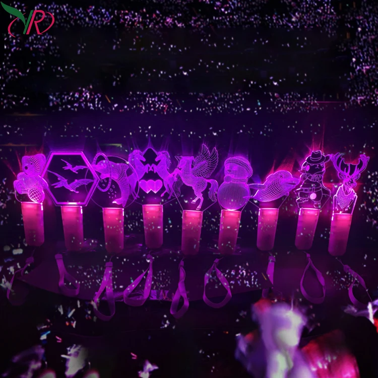  Светящийся фонарик для вечеринки с логотипом концерта Kpop Bts дистанционным управлением светодиодный походные палки со светодиодным беспроводным