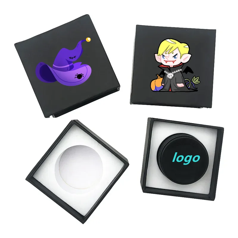 Premium Luxury Cardboard Gift Cardboard Box Embossed paper Box Magnetic Packaging Box for 5ML 7ML 9ML glass jar