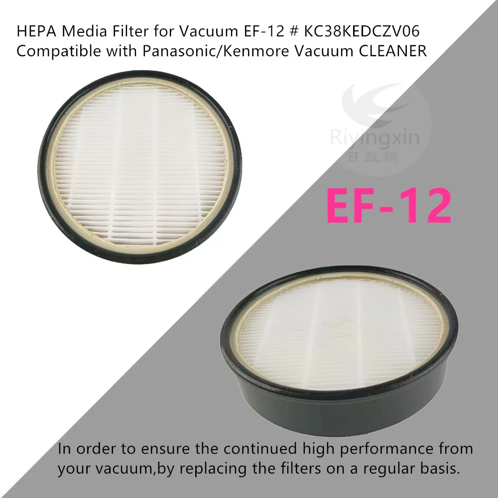 Vacuum Cleaner Filter for Media EF-12 Part #  20-60512 KC38KEDCZV06 60512.10135 10325 10335 31210 31220 31230 DU3018