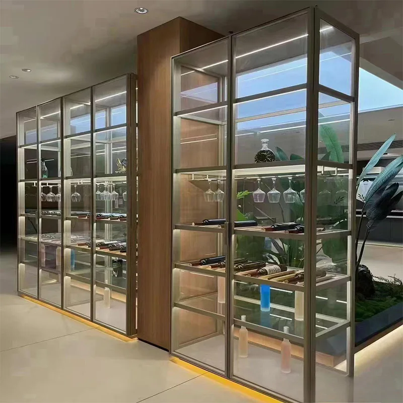 stainless steel wine cabinet cable wine rack system wall mounted wine rack iron metal