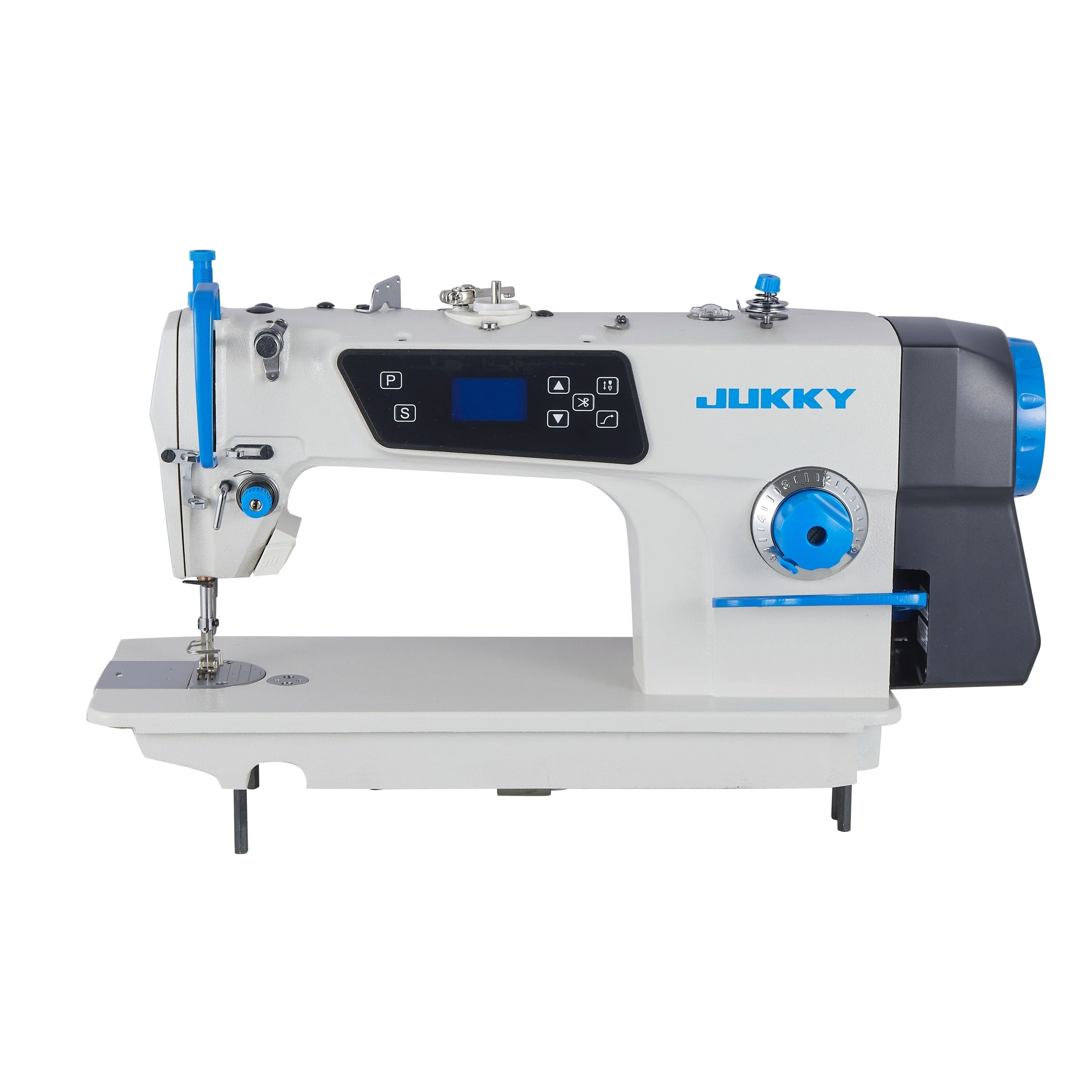 JK-9806T High-Speed Automatic Lock Stitch Sewing Machine Home Use Flat-Bed Manual Feed Auto Thread Trimmer Built-In Motor
