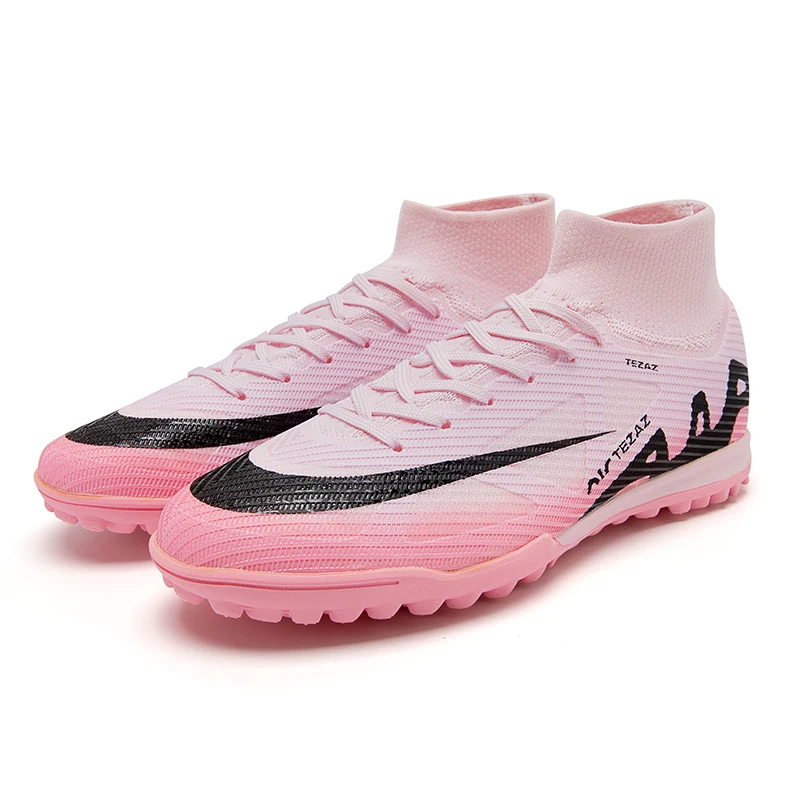 New Arrival Popular Design Fashion Messi Neymar Supply Classical Sport Turf Match Football Athletic Man Women Soccer Cleat Shoes