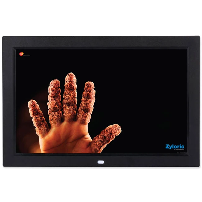 7 inch IPS screen electronic digital photo frame 7 inch loop video picture media player advertising display with body sensor