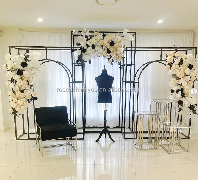 Wedding Entrance Gate Decoration Wedding Arch square Flower Wedding Arch