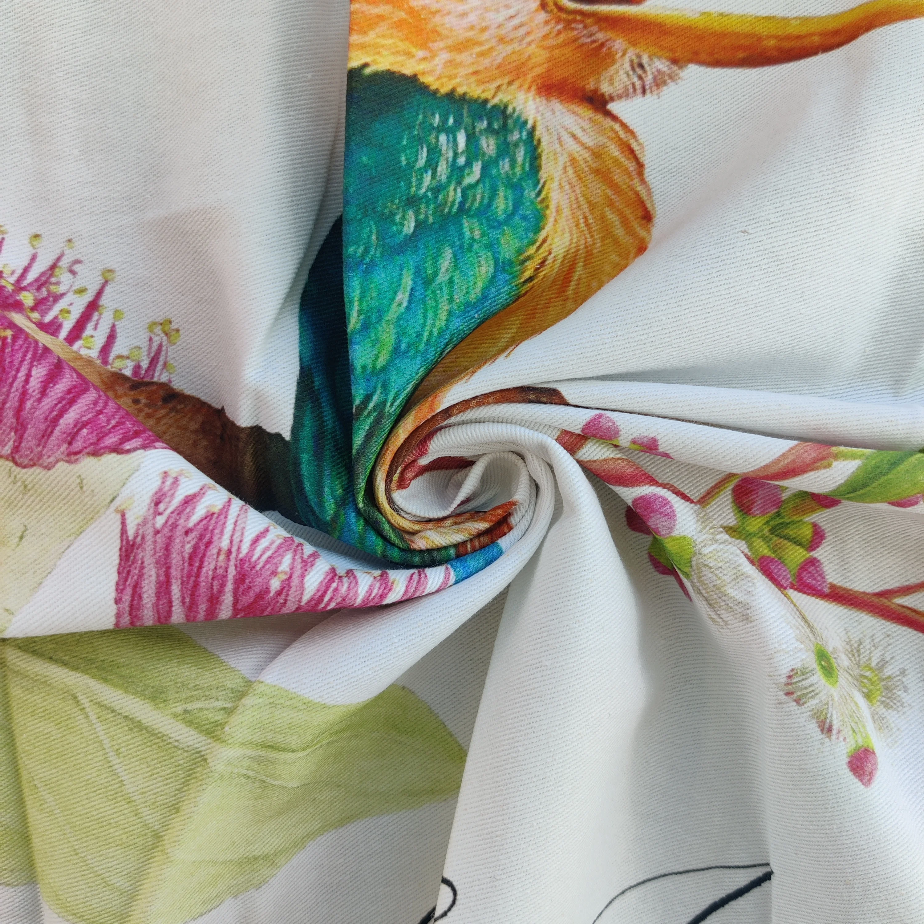 Decorative plain weave cotton kitchen towel hand drying tea towel with hanging loop