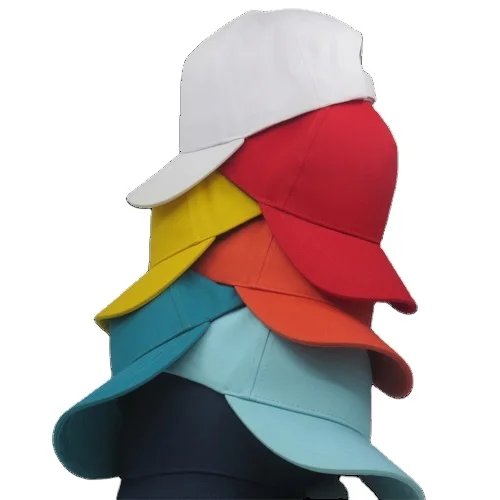Wholesale customized promotion election give away cheap price 100% cotton kids and children blank outdoor hats cap