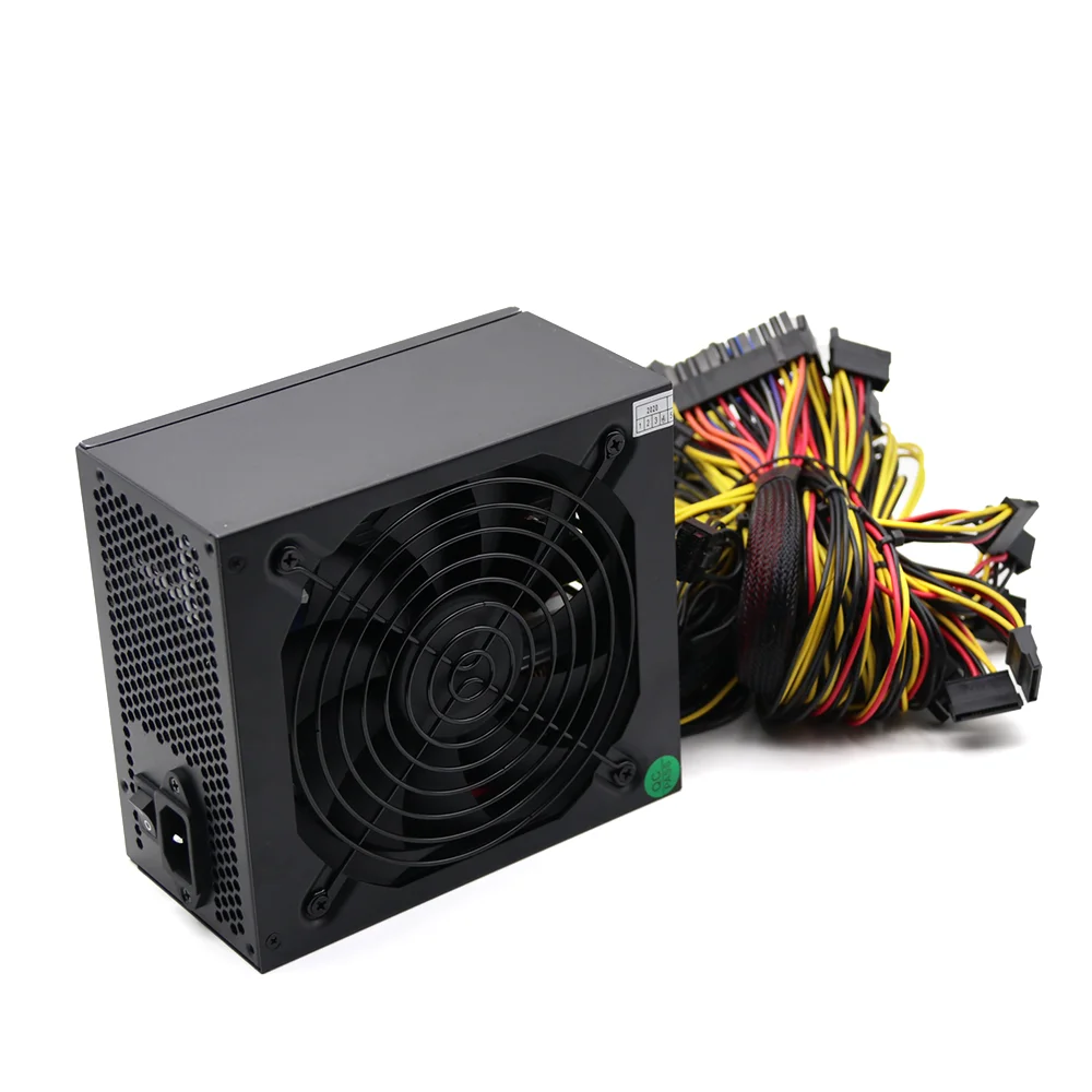 1800 Вт ATX импульсный источник питания блок для ПК с поддержкой 6 GPU Компьютерные