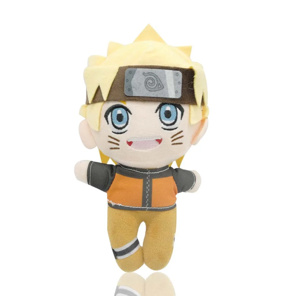 20~25cm Anime Plush Toys Uzumaki Sasuke Kakashi Gaara Uchiha Itachi Figure Stuffed Dolls Pendant Children Gifts