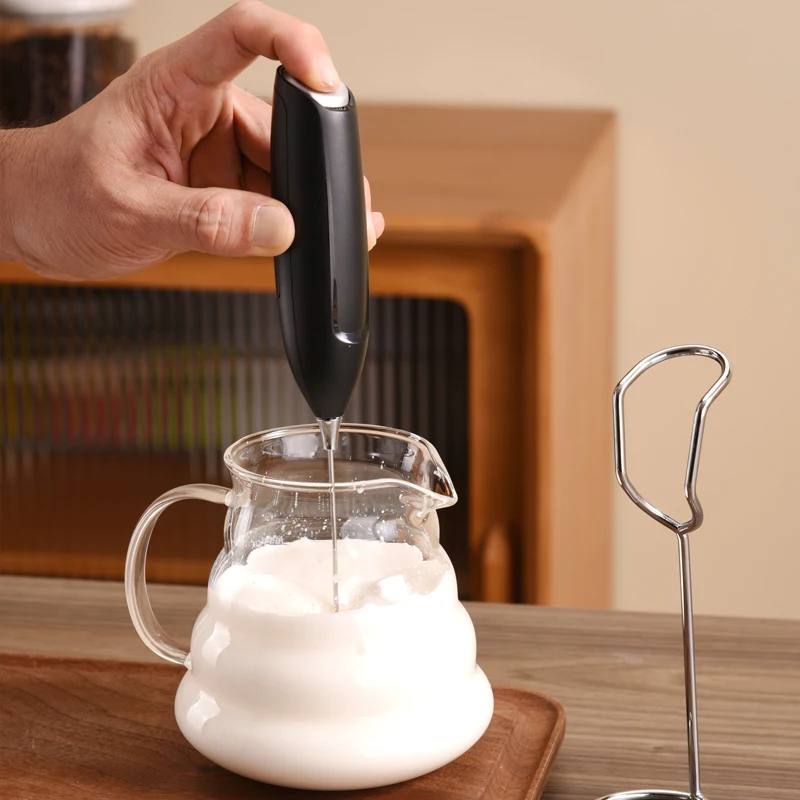 Handheld Automatic Electric Milk Frother Blender Egg Beater Whisk Coffee Mixer Foam Maker For Home Kitchen Dessert Shop Use