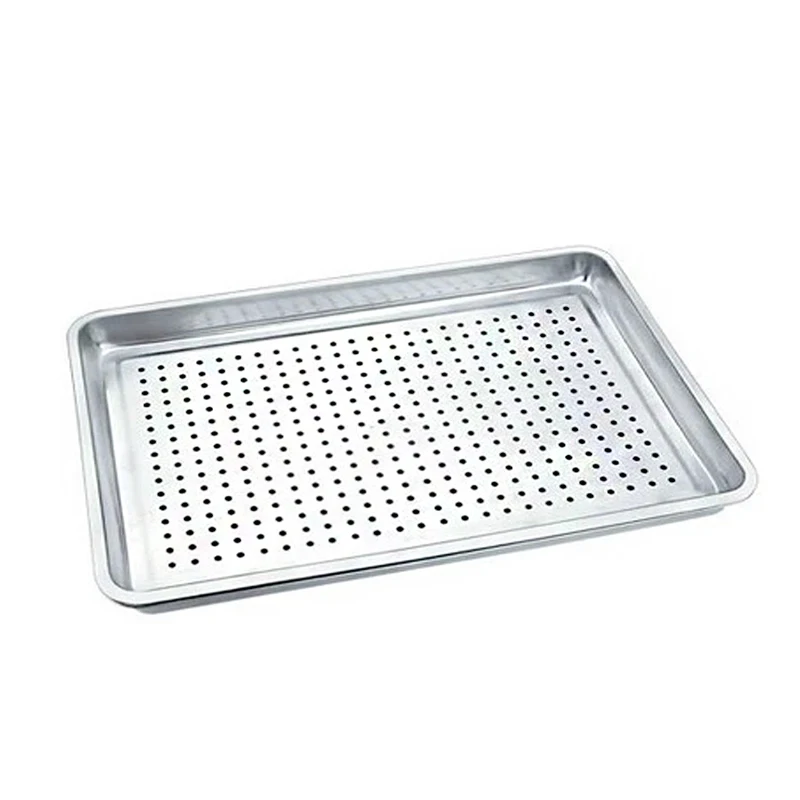 Bakery rectangular cake pan bakeware oven tray baking Perforated stainless steel pan