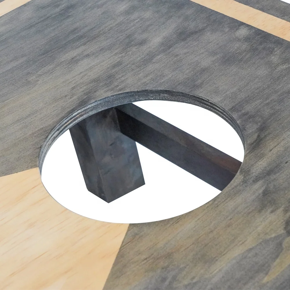 Premium 48*24' Bean Bag Toss Stained Cornhole Game