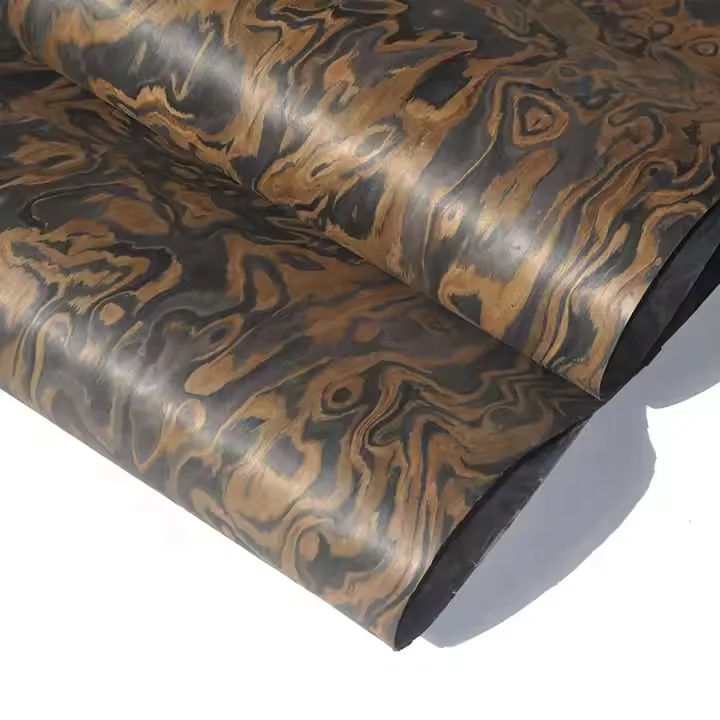 10.06 California Burl ins style engineered veneer for  hotel furniture door Bathroom & Kitchen Cabinet