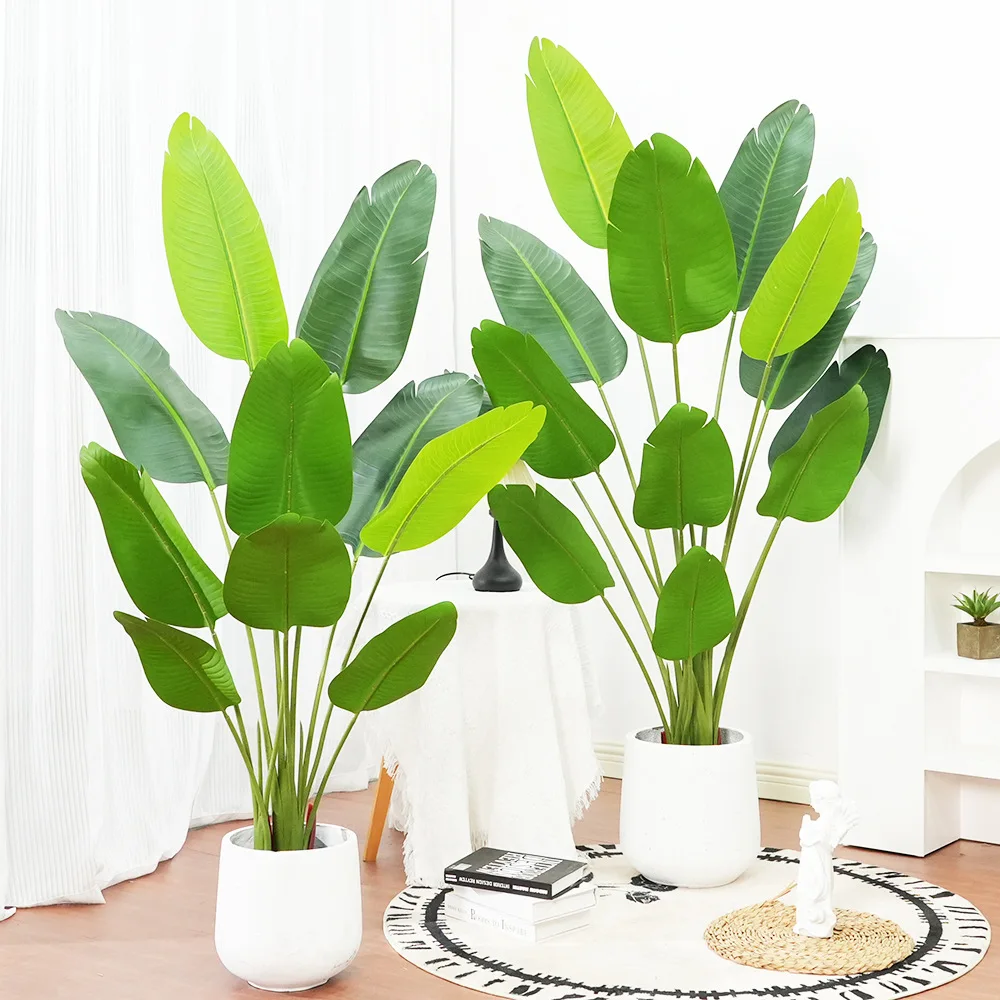 NEW Modern Coastal Tropical Artificial Plant Artificial Tree Artificial Bonsai For Wedding Room Party