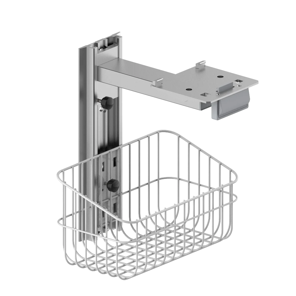 GM-PMB1 China cheap wall mount patient monitor bracket simple hospital bracket