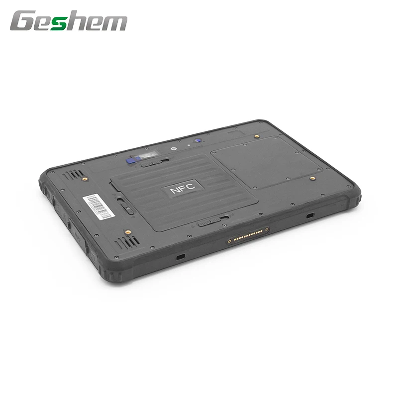 Промышленный Прочный планшетный ПК win10 RFID 1000 nits 10 дюймов 4G GPS NFC IP67 Wi-Fi