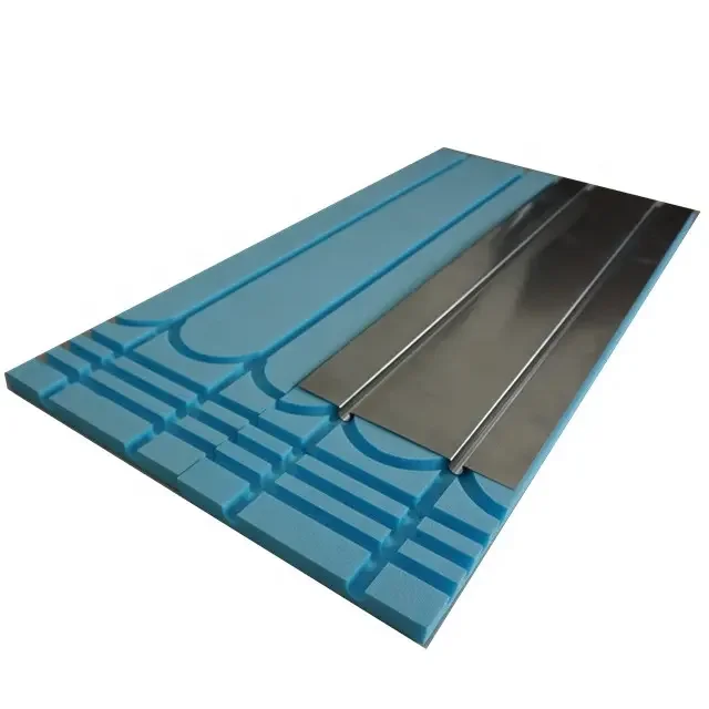 Eco-Friendly Electric Radiant Floor Heating System Water Floor Heating Pipe Thermostat Made Polystyrene Underfloor Heating Panel