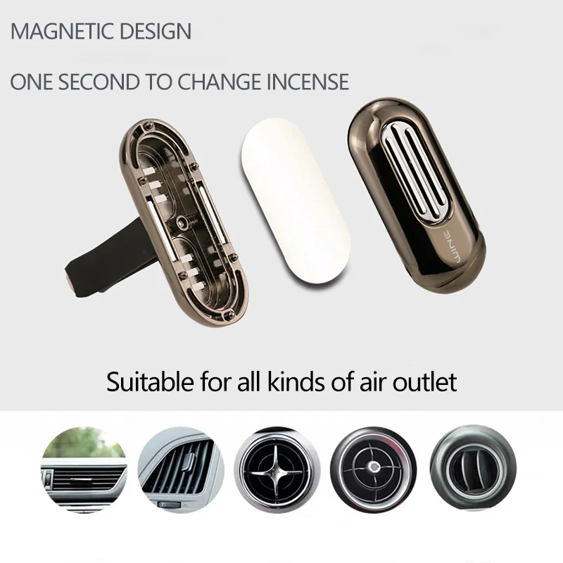 2024 Most popular Car Vent Clip fragrance vehicle air outlet decoration aromatherapy automobile interior accessories perfume