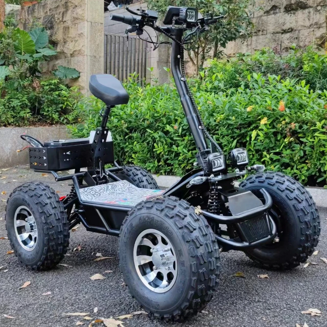 4x4 Взрослые электрические квадроциклы четырехколесные atv 60 В 8000 Вт 2000 * 4 50ah 80ah дальнего бездорожья вездеход четырехколесный скутер