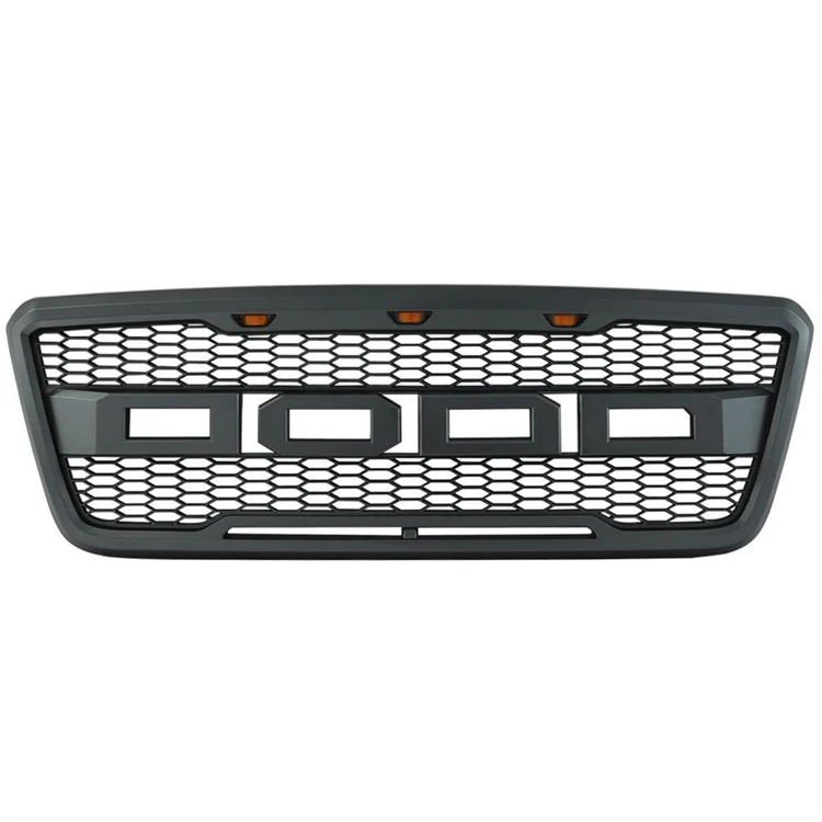  15-17 Offroad 4X4 Front Bumper Upper Mesh Grille for F150 Grill LED