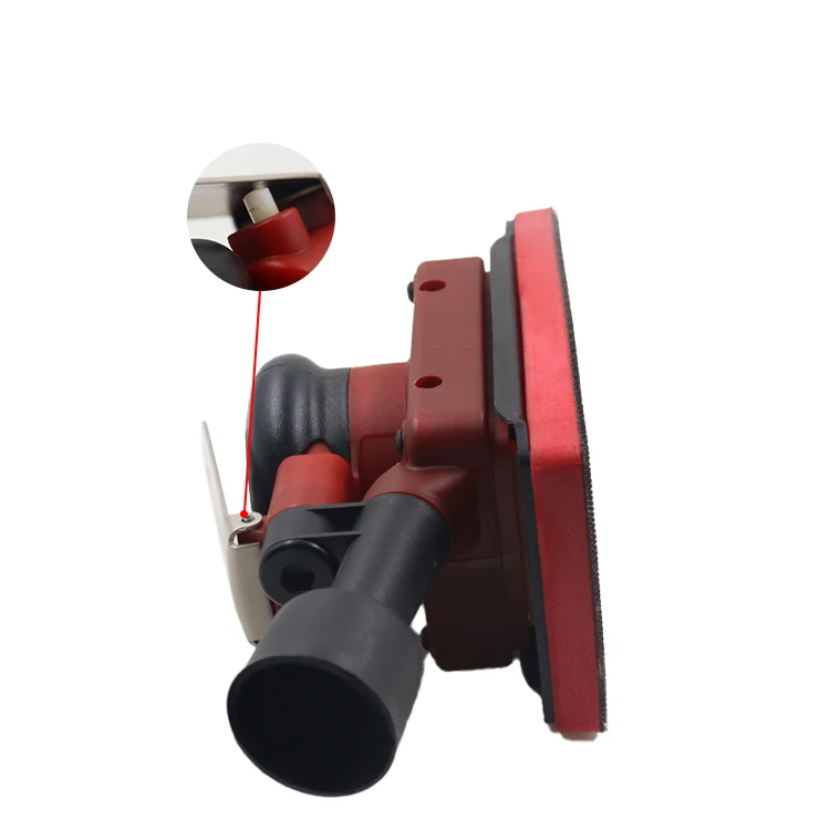 KB2430C центральный вакуумный готовый 75x100 мм Воздушный квадратный шлифовальный станок портативный пневматический диск орбитальная ладонь деревянный пол