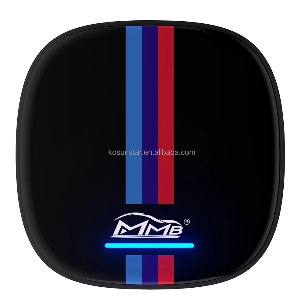 MMB For BMWiDrive 3.0 4.0 5.0 6.0 7.0 8.0System CarPlay Adapter Ai Box 4G LTE 8core Gps Navigatiton 4+64G Youtube Video Play