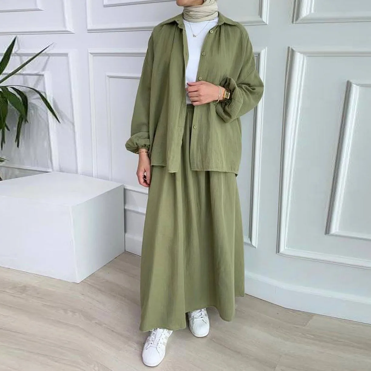 Muslim fashion casual suit
