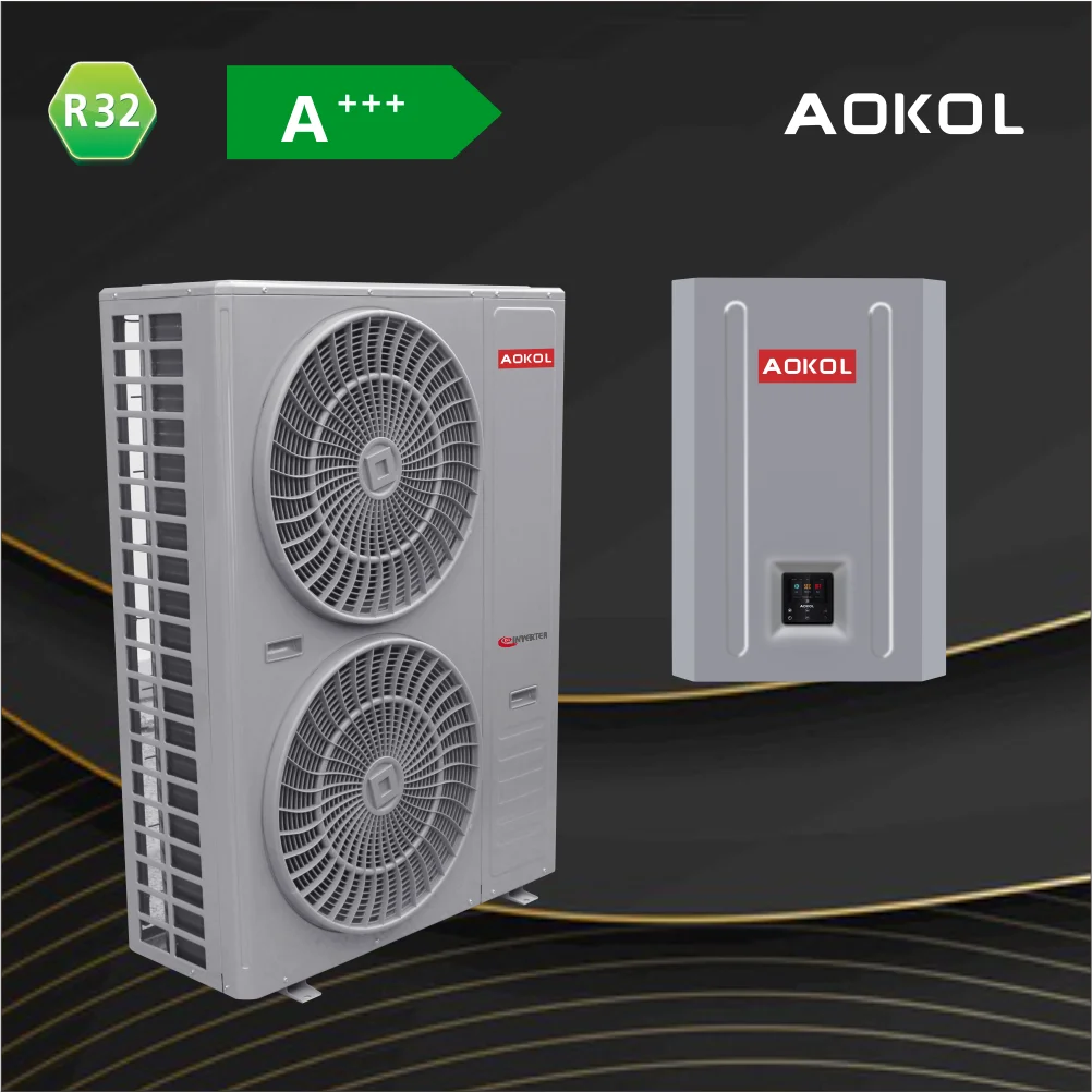 30kW Air to Water Split Air to water Heat pump R32 gas Erp A+++ WIFI Full DC Inverter EVI China heat pump, Europe heat pump